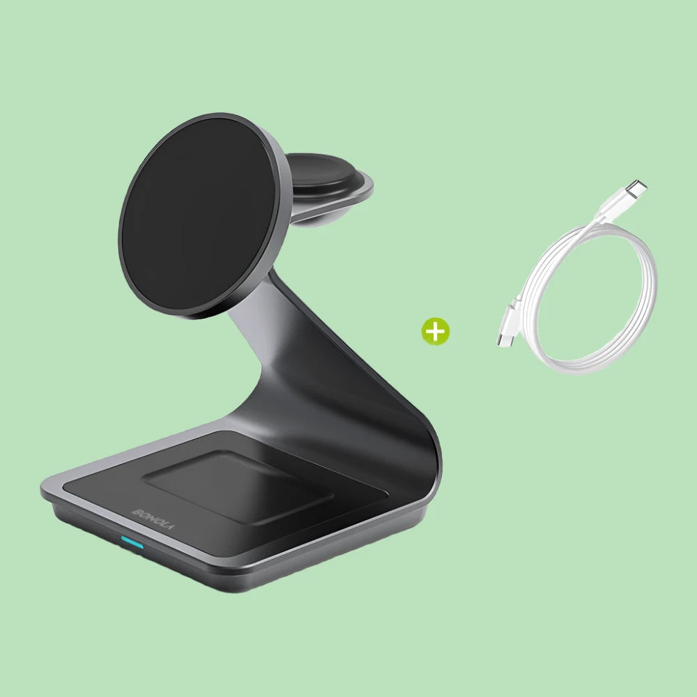 Magnetic Wireless Charger 3 in 1