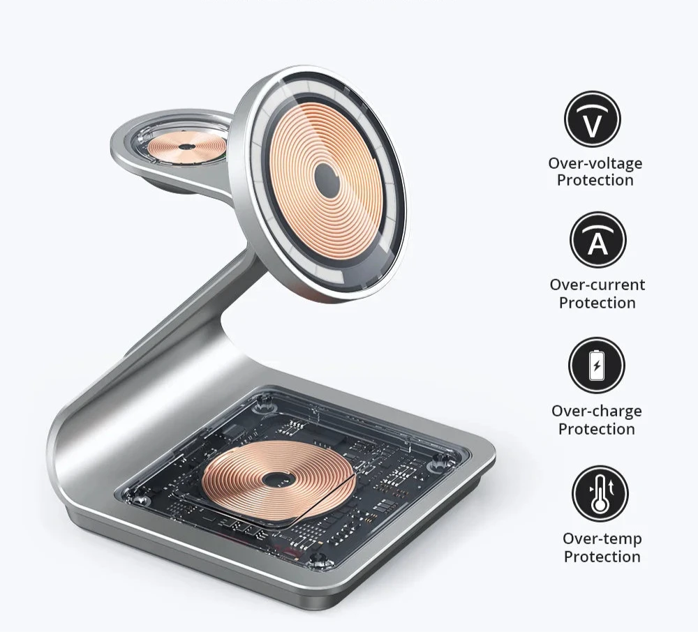 Magnetic Wireless Charger 3 in 1